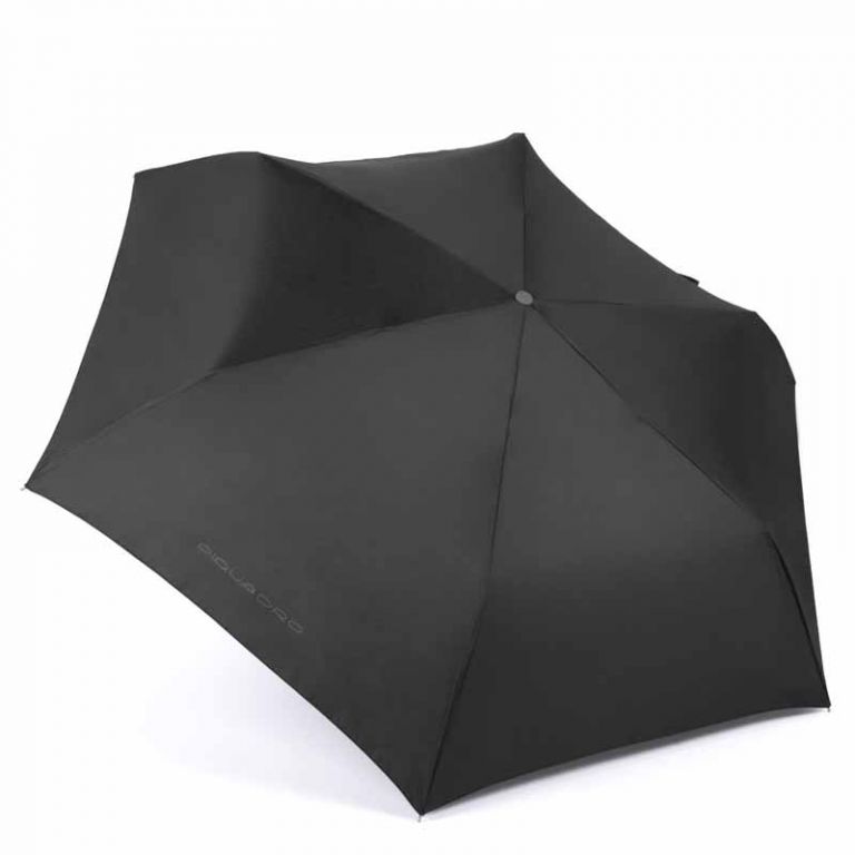 Ombrello Nero + Blue Navy Piquadro