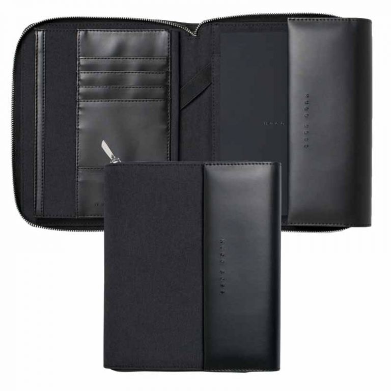 Portablocco Formato A5 Colore Grigio Scuro Hugo Boss